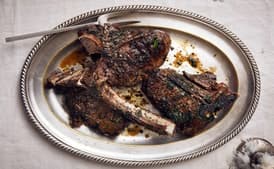 Grilled Bistecca with Herby Fish Sauce