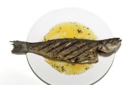 Grilled Branzino with Ladolemono