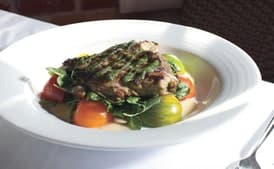 Grilled Brined Chicken with Chimichurri Sauce