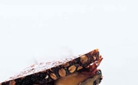 Grilled Cheddar and Bacon with Mango Chutney