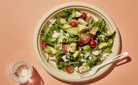 Grilled Chicken and Quinoa with Matcha Dressing
