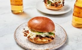 Grilled Chicken Caesar Sandwiches