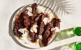 Grilled Chile-Lemongrass Short Ribs with Pickled Daikon