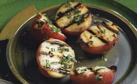 Grilled Chive Potatoes