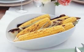 Grilled Corn on the Cob with a Trio of Flavored Butters