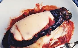Grilled Eggplant Parmigiana