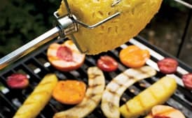 Grilled Fruit with Lemon Zabaglione