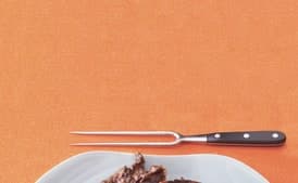 Grilled Grass-Fed Rib-Eye Steaks with Balsamic-Caper Vinaigrette