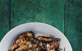 Grilled Herbed Poussins