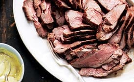 Grilled Leg of Lamb with Herb Salt