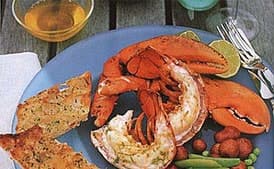 Grilled Lobsters with Southeast Asian Dipping Sauce