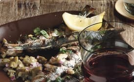 Grilled Monterey Sardines with Lemon and Herbs