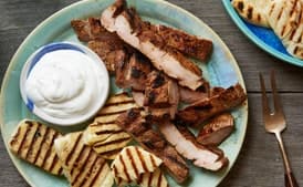 Grilled Moroccan Spiced Pork Tenderloin