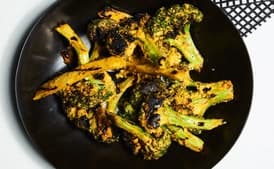 Grilled Mustard Broccoli