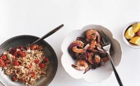 Grilled Oregano Shrimp