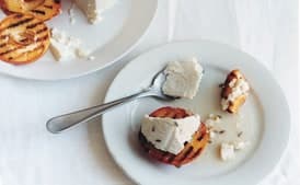 Grilled Peaches and Ricotta
