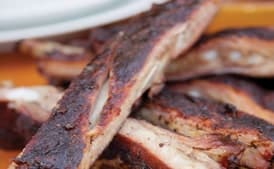 Grilled Peppered Dry Spareribs