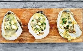 Grilled Pop-Up Oysters