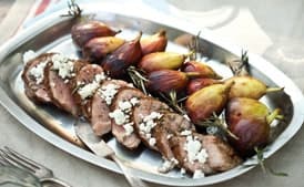 Grilled Pork Tenderloin with Fresh Fig Skewers