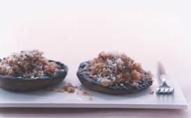 Grilled Portabellas with Soppressata Stuffing