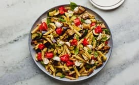 Grilled Ratatouille Pasta Salad