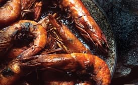 Grilled Shrimp with Chile, Cilantro, and Lime