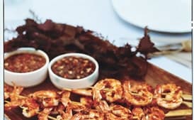 Grilled Shrimp with Spicy Tamarind Dipping Sauce