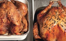 Grilled Turkey with Toasted Fennel and Coriander and Fresh Thyme Gravy