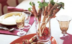 Grissini with Prosciutto