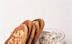 Ground Coriander and Cilantro Flatbreads