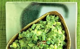 Guacamole with Fresh Corn and Chipotle
