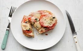 Ham, Gruyère, and Tomato Toast with Dijon Mustard