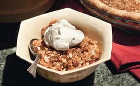 Harvest Pear Crisp with Candied Ginger