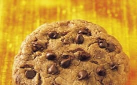 Hazelnut-Butter Cookies with Mini Chocolate Chips