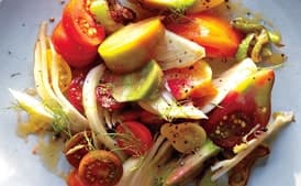Heirloom Tomato Salad with Pickled Fennel