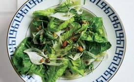 Herb Salad with Pistachios, Fennel, and Horseradish