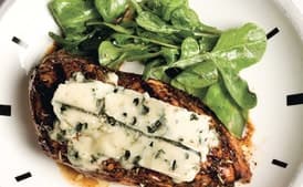 Herbed Balsamic Chicken with Blue Cheese