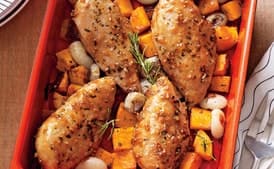 Herbed Chicken and Squash