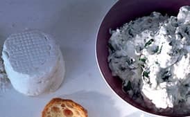 Herbed Goat-Cheese Toasts