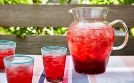 Hibiscus-Lemon Agua Fresca