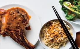 Hoisin-Glazed Pork Chops