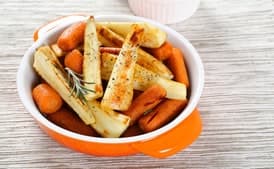 Honey-Glazed Roasted Carrots and Parsnips