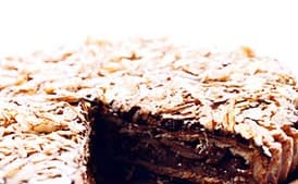 Honey-Pecan Tart with Chocolate Glaze