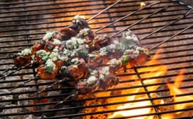 Honey-Sriracha Chicken Skewers