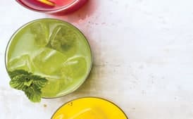 Honeydew, Cucumber, and Mint Soda