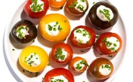 Horseradish Cherry Tomatoes