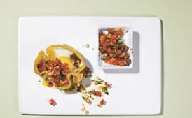 Huevos Rancheros in Tortilla Cups