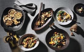 Individual Zucchini, Lemon, and Ricotta Galettes