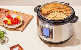 Instant Pot Chickpea Salad with Lemon, Feta, and Fresh Dill