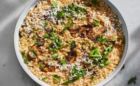 Instant Pot Mushroom Risotto